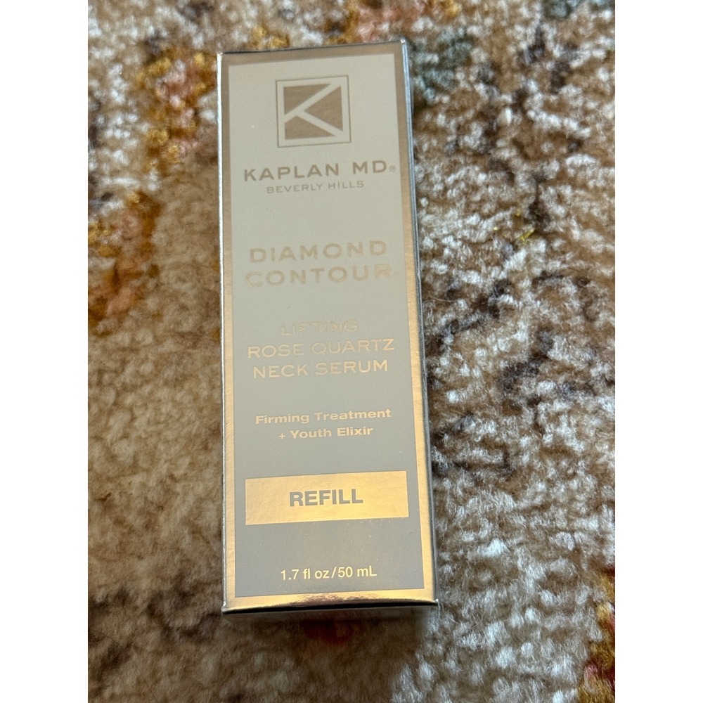 Kaplan MD Diamond Contour Lifting Rose Quartz Neck Serum Refill 1.7oz 50ml New